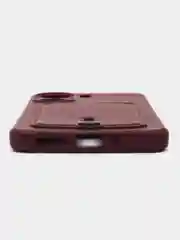 Бордовый чехол Xiaomi Redmi 13C / Poco C65, Редми 13С / Поко С65, силиконовый с карманом для карты