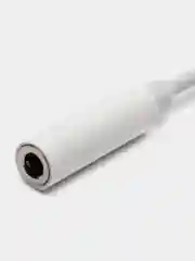 Белый адаптер AUX. Apple Lightning - 3.5 mm Jack, Белый. USB Type-C на Jack 3.5mm Черный/Белый