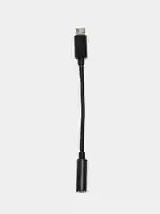 Черный адаптер AUX. Apple Lightning - 3.5 mm Jack, Белый. USB Type-C на Jack 3.5mm Черный/Белый
