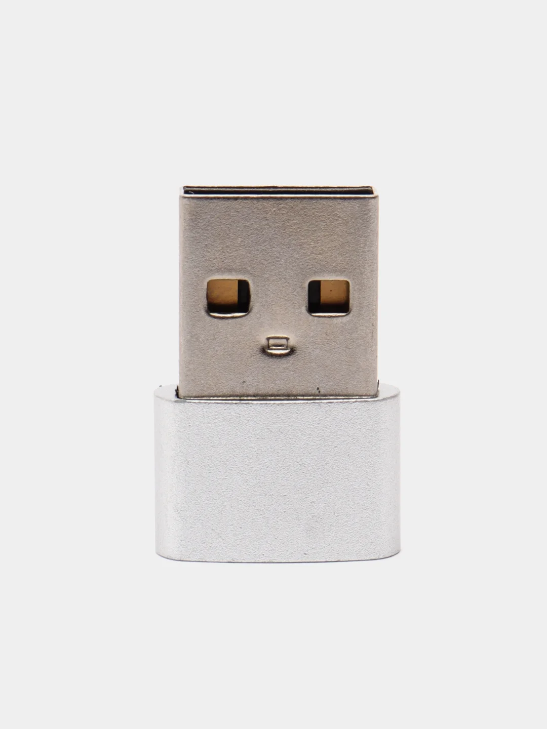 Черный переходник USB 2.0, Type-C. Адаптер OTG тайп си для мобильных устройств,