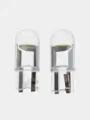 Белый лампа w5w светодиодная т10, в габариты led, в панель / Белый свет, 2 шт