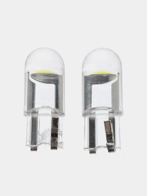 Лампа w5w светодиодная т10, в габариты led, в панель / Белый свет, 2 шт
