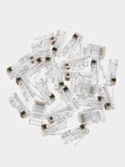Коннектор cat.5e UTP RJ45 штекер 8P8C, неэкранированный, быстрозажимной