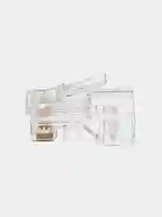 Коннектор cat.5e UTP RJ45 штекер 8P8C, неэкранированный, быстрозажимной