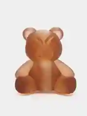 Коричневый бусина для темляка "Злой медведь"