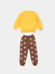 Желтый костюм кофта и брюки