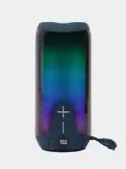 Синий портативная беспроводная Bluetooth-колонка TG 651, с радио и светомузыкой