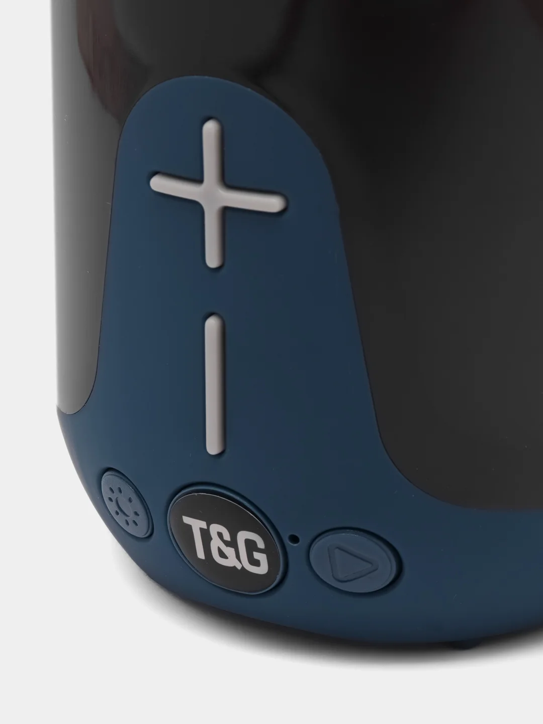 Синий портативная беспроводная Bluetooth-колонка TG 651, с радио и светомузыкой