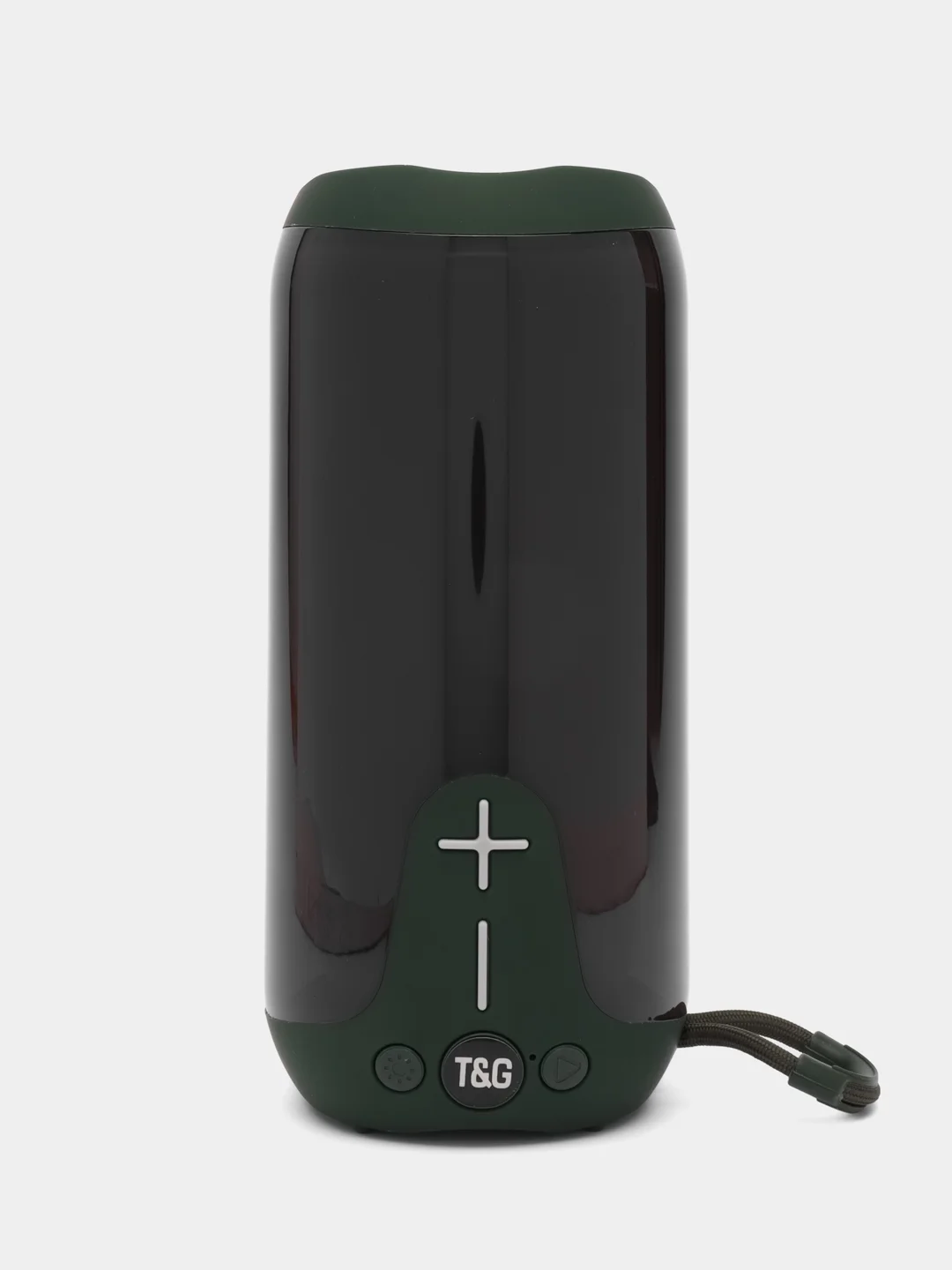 Зеленый портативная беспроводная Bluetooth-колонка TG 651, с радио и светомузыкой