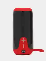 Зеленый портативная беспроводная Bluetooth-колонка TG 651, с радио и светомузыкой