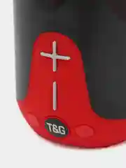 Зеленый портативная беспроводная Bluetooth-колонка TG 651, с радио и светомузыкой