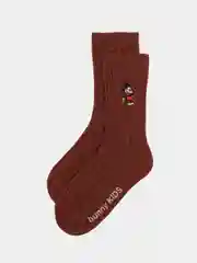 Терракотовый детские носки с микки