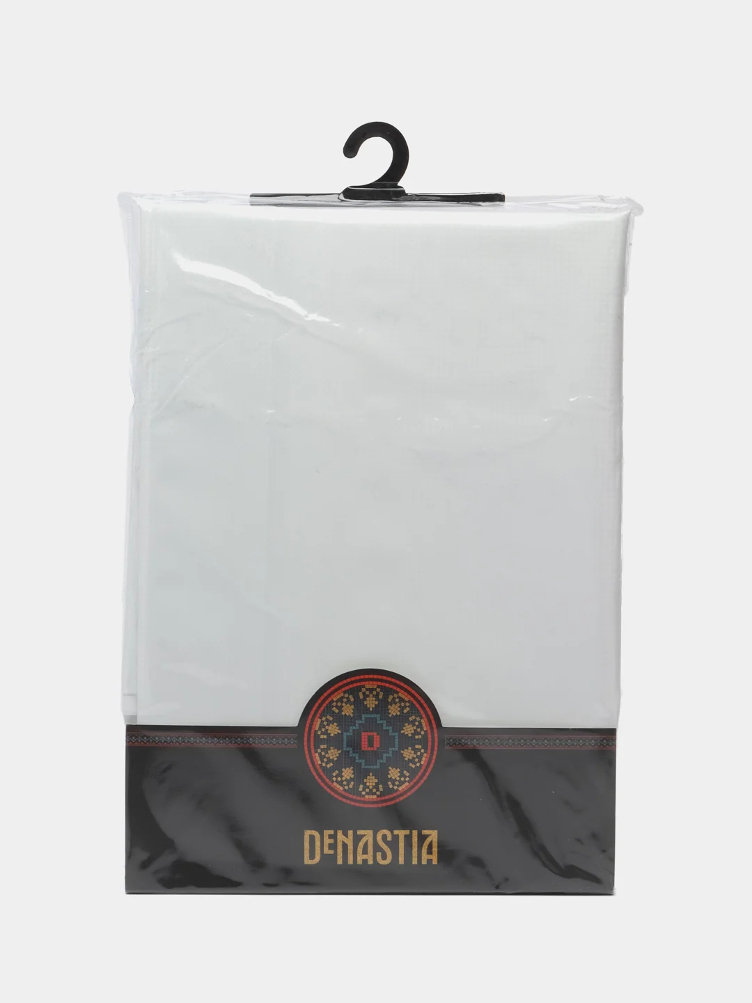 Шторка для ванной DeNASTIA, 200х180, ПЕВА, с рельефным рисунком, цвет белый