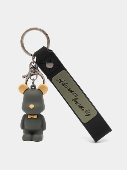 Брелок для ключей Bearbrick "Мишка", с карабином
