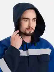Костюм "Эксперт-Антистат" МВО NEW, тк. Смесовая, 250, п/к, т. синий/васильковый