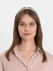 Женский ободок из искусственного жемчуга, для девочки