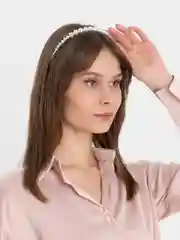Женский ободок из искусственного жемчуга, для девочки