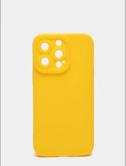 Желтый силиконовая накладка на Iphone 11 pro