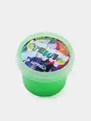 Розовый слайм "Стекло" НЕОН Party Slime