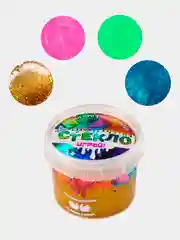 Слайм Стекло с Блёстками Party Slime лизун