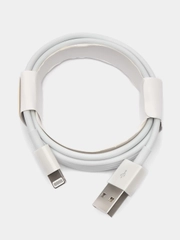 Кабель для зарядки iPhone, iPad, iPod, AirPods Lightning-USB (2м), провод зарядки айфон