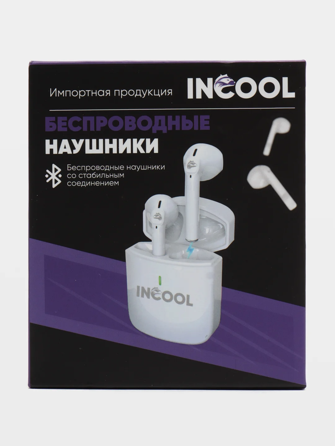 Белый беспроводные наушники Incool TWS с Bluetooth 5,1