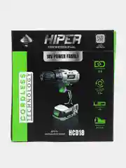 Дрель аккумуляторная HIPER HCD18