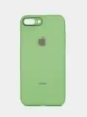 Лайм чехол силиконовый со стеклянной панелью для iPhone 7 Plus / iPhone 8 Plus