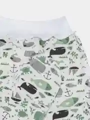 Зеленый костюм для новорожденного