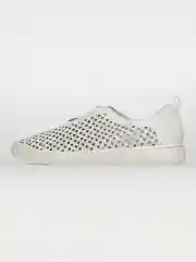 Белый слипоны женские Rieker из натуральной кожи