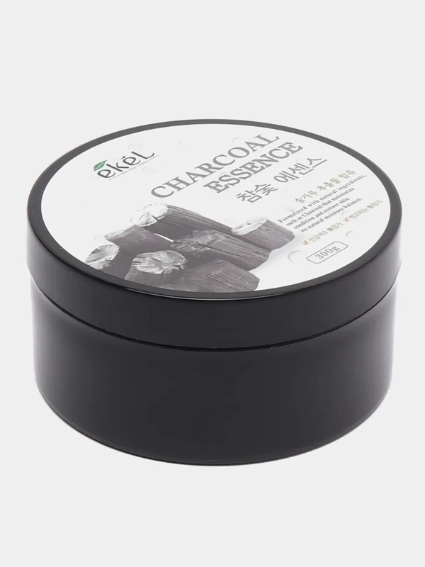 Универсальный гель с древесным углем Ekel Charcoal Essence Gel, очищающий, 300 г