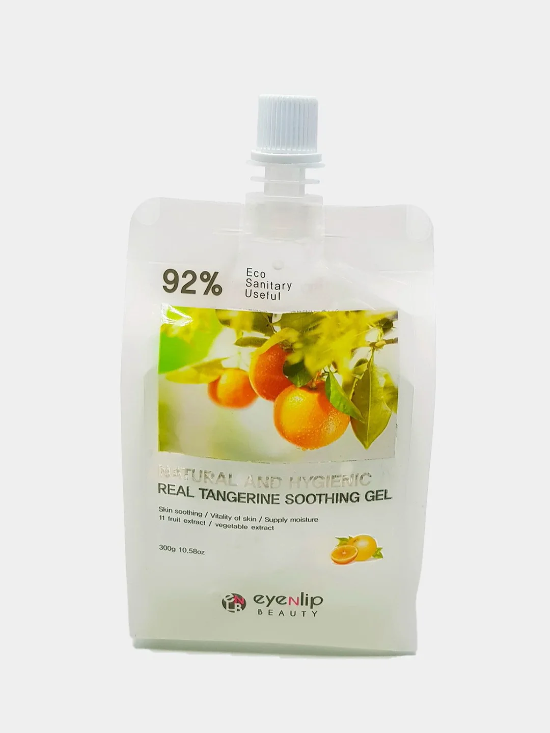 Оранжевый гель для лица и тела Eyenlip Natural And Hygienic Real Soothing Gel, 300 гр