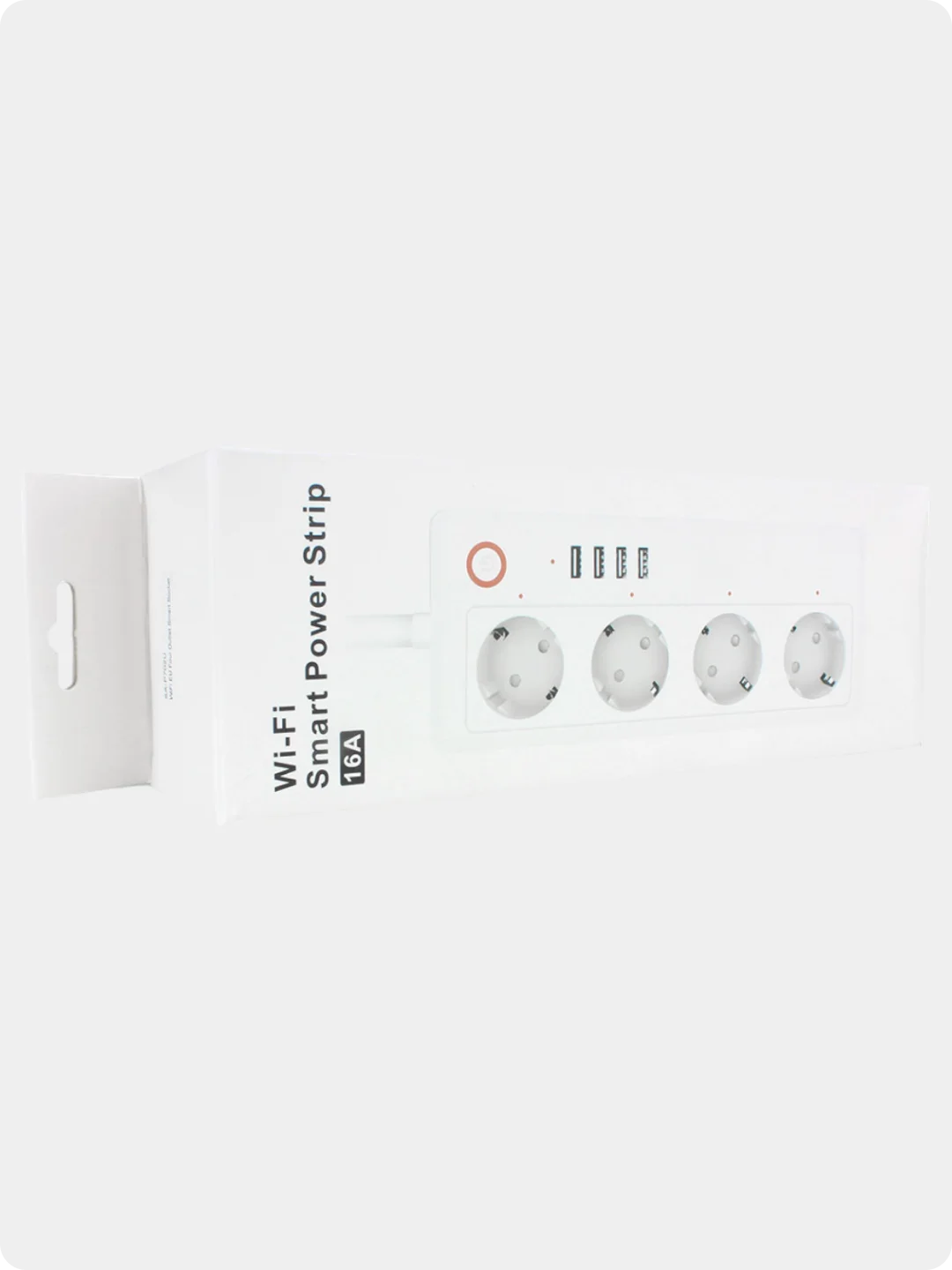 Умный сетевой фильтр PS-link SA-P702U на 4 розетки 16А