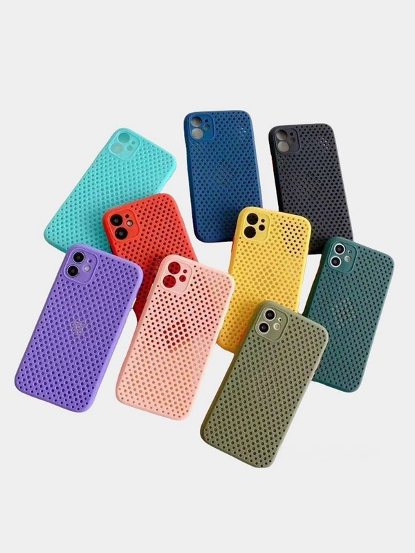 Охлаждающий чехол для iPhone (Айфон) 6, 6S, 7, 8, Plus, SE 20, X, XS, XR, 11 Pro Max, 12