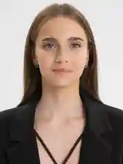 Круглые серьги-колечки с камнем, гвоздики, серебряный цвет