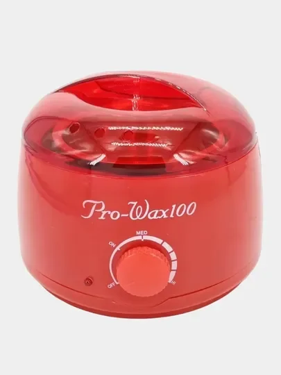 Красный воскоплав баночный для воска Pro Wax100