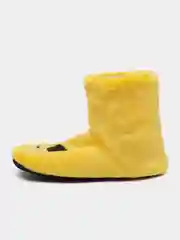 Лимонный носки "Смайлы", чуни, телые носочки