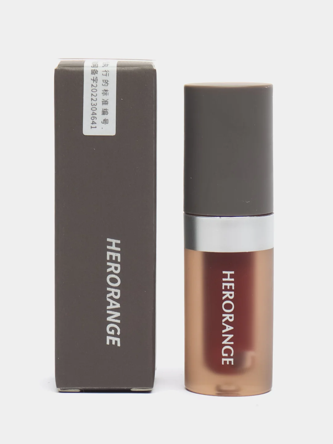 Тёмно-розовый тинт помада для губ HERORANGE