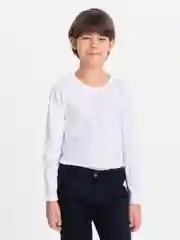 Белый футболка детская для мальчика Danni Long Sleeve, от 1 года до 12 лет
