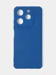 Красный чехол для Tecno Spark 10 Pro цветной матовый с дополнительной защитой камеры