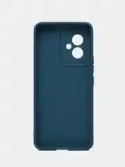 Синий чехол Honor 100 / Хонор 100 силиконовый, цветной, матовый