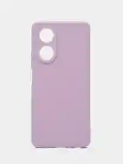 Лавандовый чехол Oppo A58 / Оппо А58, силиконовый, цветной, матовый
