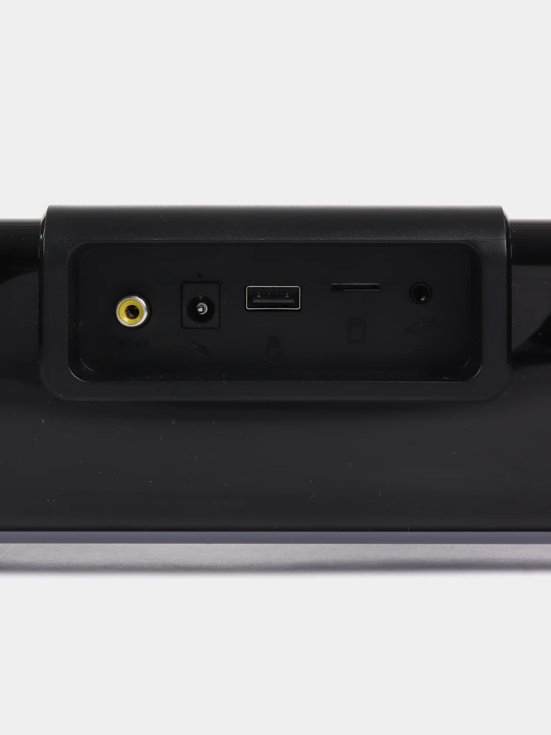 Черный стереосистема для дома с двумя микрофонами, Bluetooth колонка, саундбар, караоке домашнее