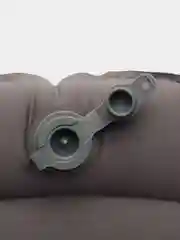 Серый подушка надувная