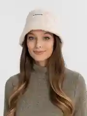 Женская теплая панама шляпа из искусственного меха