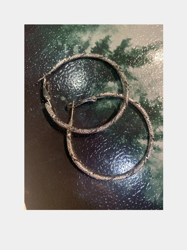 Серьги женские кольца