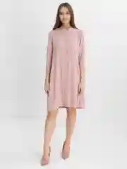 Конфетный платье летнее женское в горошек