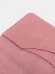 Розовый обложка для паспорта из натуральной кожи