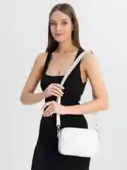 Белый сумка baro из натуральной кожи женская