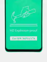Защитная пленка на экран Huawei Nova Y70 керамическая плотная пленка на дисплей